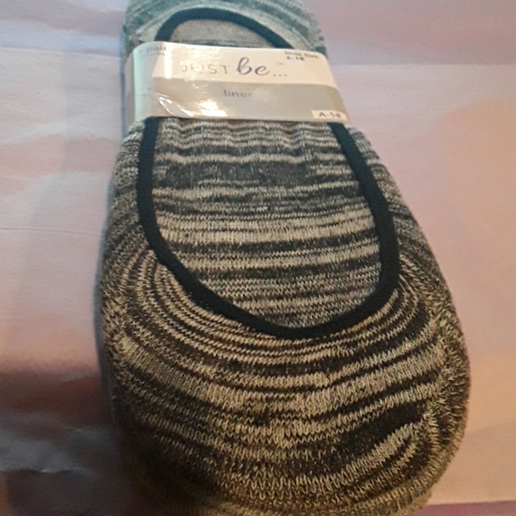 just be Accessories - NEW-- JUST  BE  - LINERS ( 3 PAIR )( SIZE 4 - 10)